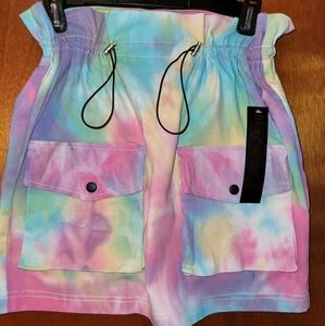 Paper Bag Waist Skirt